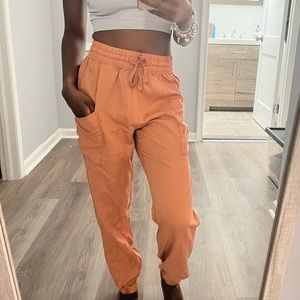 Orange pants